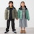 【SHIPS any別注】FIRST DOWN:〈洗濯機可能〉リバーシブル バブル ダウン ジャケット <KIDS>◇