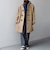 SHIPS any: PURE WOOL MELTON ダッフル コート 25AW◆
