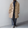 SHIPS any: PURE WOOL MELTON ダッフル コート 25AW◆