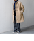 SHIPS any: PURE WOOL MELTON ダッフル コート 25AW◆
