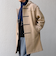 SHIPS any: PURE WOOL MELTON ダッフル コート 25AW◆
