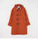 SHIPS any: PURE WOOL MELTON ダッフル コート 25AW◆