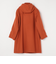 SHIPS any: PURE WOOL MELTON ダッフル コート 25AW◆