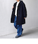SHIPS any: PURE WOOL MELTON ダッフル コート 25AW◆