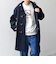 SHIPS any: PURE WOOL MELTON ダッフル コート 25AW◆