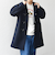 SHIPS any: PURE WOOL MELTON ダッフル コート 25AW◆