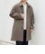 PURE WOOL MELTON ステンカラー コート 26AW◆
