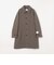 PURE WOOL MELTON ステンカラー コート 26AW◆