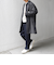 SHIPS any: PURE WOOL MELTON ステンカラー コート 25AW◆