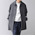 SHIPS any: PURE WOOL MELTON ステンカラー コート 25AW◆