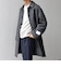 SHIPS any: PURE WOOL MELTON ステンカラー コート 25AW◆