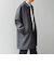 SHIPS any: PURE WOOL MELTON ステンカラー コート 25AW◆