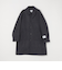 SHIPS any: PURE WOOL MELTON ステンカラー コート 25AW◆