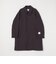 PURE WOOL MELTON ステンカラー コート 26AW◆