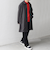 SHIPS any: PURE WOOL MELTON ステンカラー コート 25AW◆