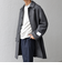 SHIPS any: PURE WOOL MELTON ステンカラー コート 25AW◇