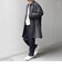 PURE WOOL MELTON ステンカラー コート 26AW◆
