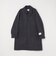 PURE WOOL MELTON ステンカラー コート 26AW◆
