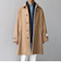 SHIPS any: PURE WOOL MELTON ステンカラー コート 25AW◆