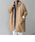 SHIPS any: PURE WOOL MELTON ステンカラー コート 25AW◆