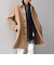 SHIPS any: PURE WOOL MELTON ステンカラー コート 25AW◆