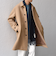 SHIPS any: PURE WOOL MELTON ステンカラー コート 25AW◆