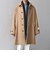 PURE WOOL MELTON ステンカラー コート 26AW◆