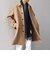 PURE WOOL MELTON ステンカラー コート 26AW◆