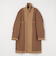 SHIPS any: PURE WOOL MELTON ステンカラー コート 25AW◆