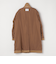 SHIPS any: PURE WOOL MELTON ステンカラー コート 25AW◆