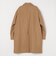PURE WOOL MELTON ステンカラー コート 26AW◆