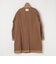 PURE WOOL MELTON ステンカラー コート 26AW◆