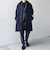 SHIPS any: PURE WOOL MELTON ステンカラー コート 25AW◆