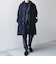 SHIPS any: PURE WOOL MELTON ステンカラー コート 25AW◆