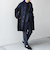 SHIPS any: PURE WOOL MELTON ステンカラー コート 25AW◆