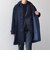 PURE WOOL MELTON ステンカラー コート 26AW◆