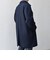 PURE WOOL MELTON ステンカラー コート 26AW◆