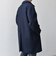 PURE WOOL MELTON ステンカラー コート 26AW◆