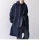 PURE WOOL MELTON ステンカラー コート 26AW◆