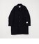 PURE WOOL MELTON ステンカラー コート 26AW◆