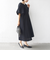 〈結婚式・パーティ〉troisiemeCHACO:〈手洗い可能〉ジャカード パフ スリーブ