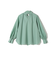 SHIPS Primary Navy Label:〈手洗い可能〉ストレッチ ギンガム ボウタイ ブラウス