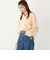 《予約》SHIPS Colors:〈手洗い可能〉スキッパー ニット × スカート セットアップ◆