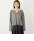 《予約》SHIPS Colors:〈手洗い可能〉スキッパー ニット × スカート セットアップ◆