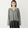 《予約》SHIPS Colors:〈手洗い可能〉スキッパー ニット × スカート セットアップ◆