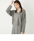 《予約》SHIPS Colors:〈手洗い可能〉スキッパー ニット × スカート セットアップ◆