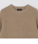 SHIPS: 〈手洗い可能〉7ゲージ ブラッシュド クルーネック プルオーバー