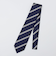 SHIPS: シルク バスケット ヘリンボーン ストライプ ネクタイ
