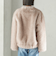 《予約》フェイク ファー コクーン ブルゾン