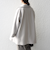 《予約》【WEB限定】SHIPS any: PURE WOOL スタンド & ダブル カラー コート